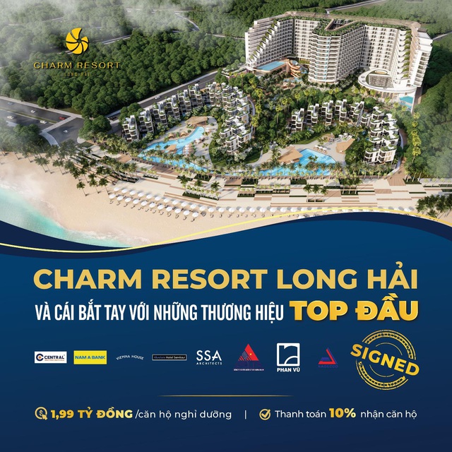 Charm Resort Long Hải “bắt tay” cùng những đơn vị đầy năng lực và say mê kiến tạo - Ảnh 1.