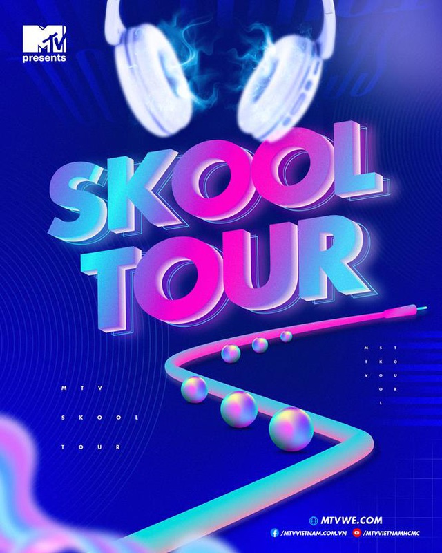 MTV Skool Tour sắp đổ bộ đến các trường đại học tại TP. Hồ Chí Minh - Ảnh 1.