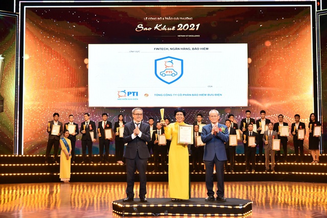 PTI là doanh nghiệp bảo hiểm tiên phong đạt giải thưởng Sao Khuê - Ảnh 1.