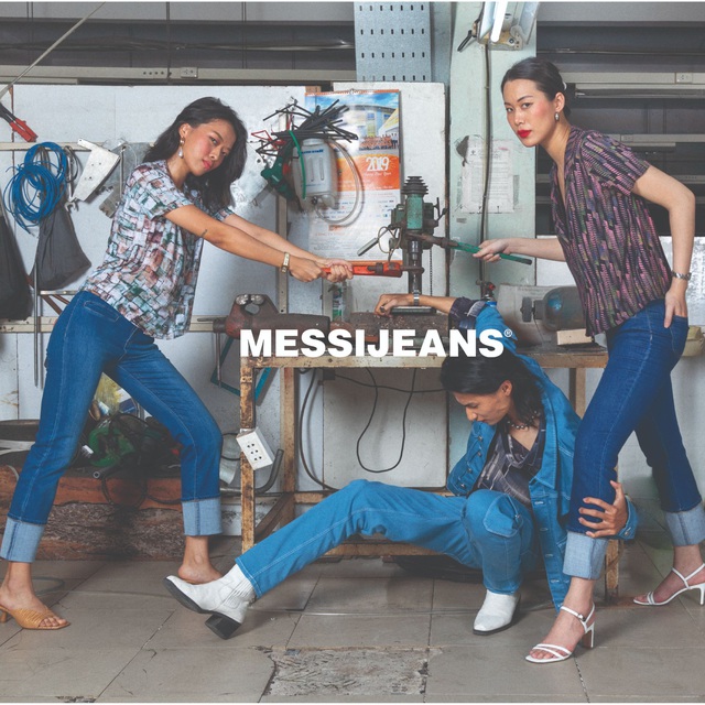 Sự kiện ra mắt BST Nét đẹp lao động của Messi Jeans: Hot fashionista Louis Hà góp mặt, có cả khu vực may túi lấy ngay - Ảnh 1.