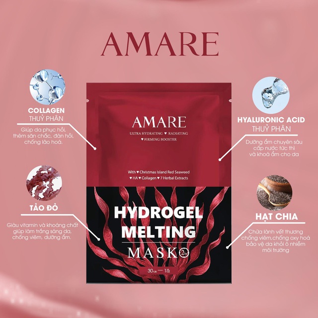 Giải mã mặt nạ thạch “tan chảy” Amare giúp da mềm ẩm tựa hơi sương - Ảnh 3.