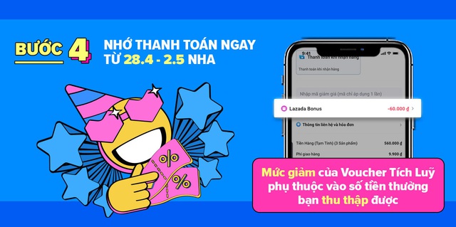 5 điều cần biết về voucher tích lũy: Quyển sổ tiết kiệm trên Lazada - Ảnh 8.