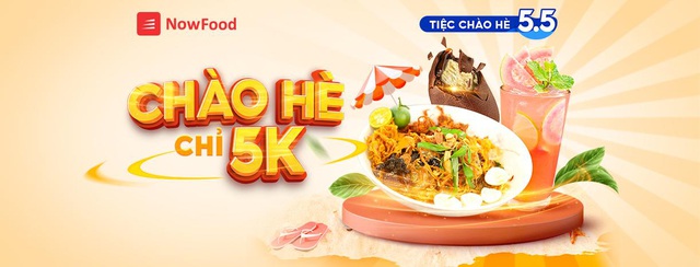 Khởi động Tiệc chào hè 5.5, NowFood tung ra hàng ngàn ưu đãi hấp dẫn - Ảnh 1.