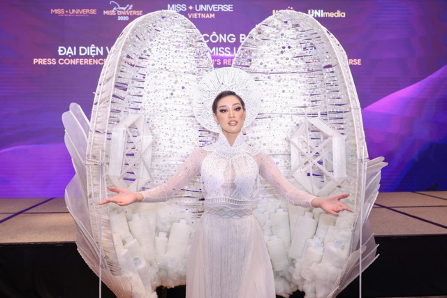 Khánh Vân tự tin, sẵn sàng cho hành trình sắp tới tại Miss Universe 2020 - Ảnh 4.
