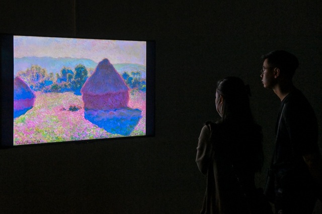 “Ngoài” và “trong” ở triển lãm của Claude Monet và Pierre Bonnaer tại VCCA - Ảnh 5.