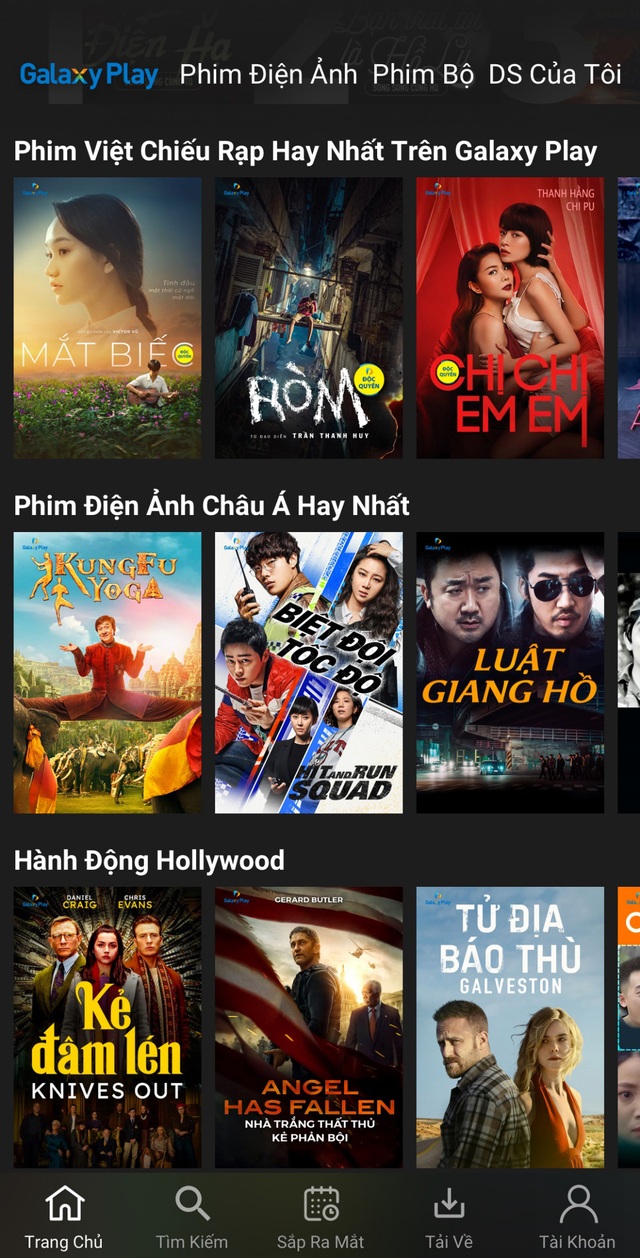 Galaxy Play giới thiệu kho phim với chuẩn Dolby Audio đến người xem trên Android - Ảnh 2.