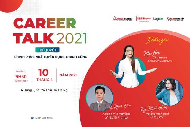 “Career Talk 2021” - bí quyết chinh phục nhà tuyển dụng cho giới trẻ - Ảnh 1.