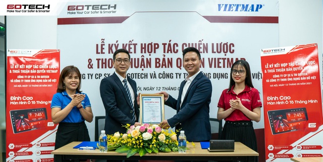 GOTECH ký hợp đồng thỏa thuận bản quyền Vietmap trị giá gần 30 tỷ đồng - Ảnh 1.