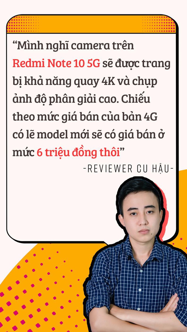 Xiaomi Redmi Note 10 5G sắp lộ diện, các reviewer đình đám của giới công nghệ dự đoán gì? - Ảnh 4.
