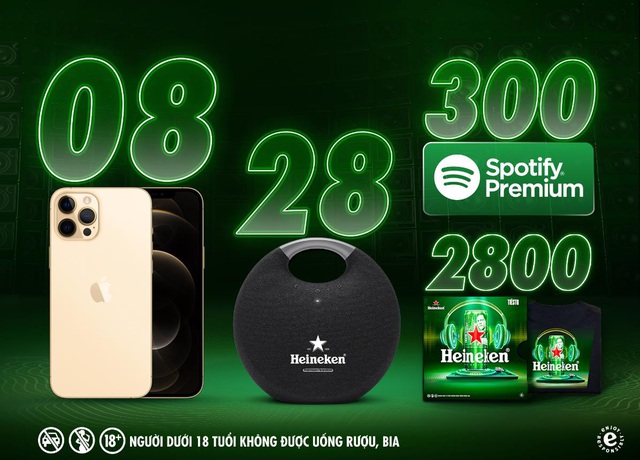 Heineken bắt tay Top DJs tung list nhạc EDM đỉnh cùng cơ hội “rinh” quà xịn cực dễ - Ảnh 1.