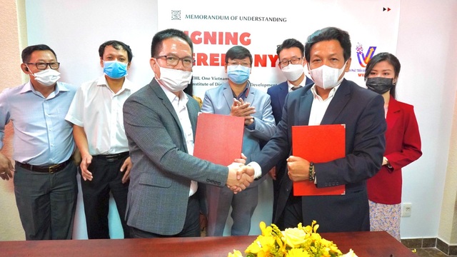 Lễ ký kết Biên bản ghi nhớ hợp tác giữa Viện Phát triển Kinh tế Số Việt Nam và THL One - Ảnh 2.