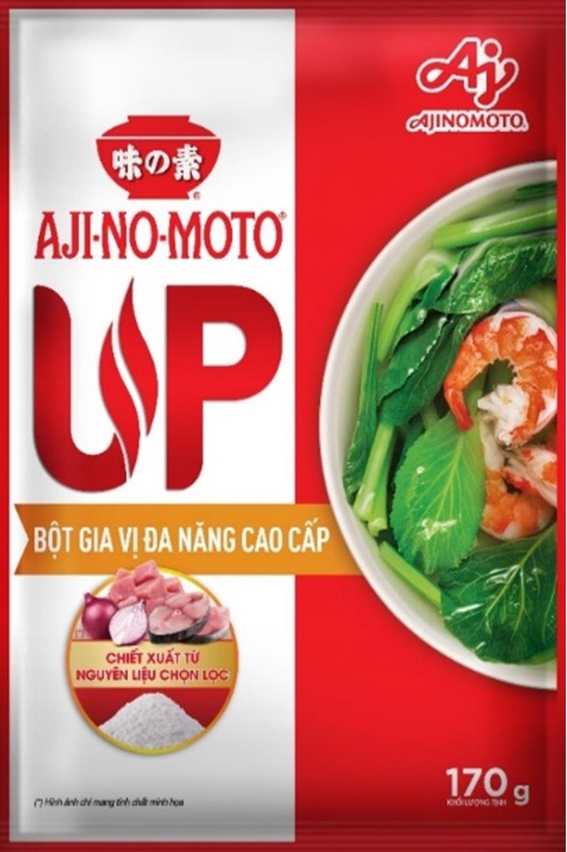 Bột gia vị đa năng cao cấp AJI-NO-MOTO® UP - Bừng vị ngon trong từng nguyên liệu món ăn - Ảnh 1.