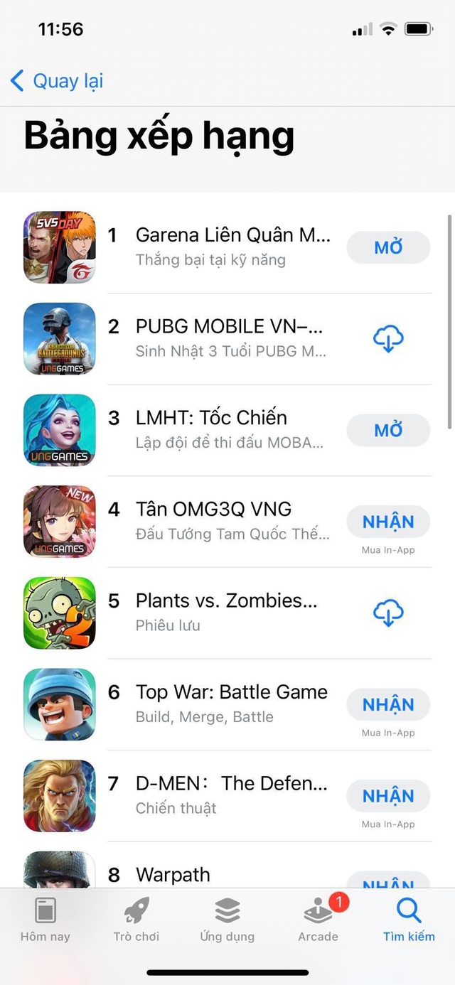 Tân OMG3Q VNG leo top trên BXH sau một tuần ra mắt, nhận mưa lời khen từ game thủ Việt - Ảnh 2. Tân OMG3Q VNG leo top trên BXH sau một tuần ra mắt, nhận mưa lời khen từ game thủ Việt - Ảnh 2.