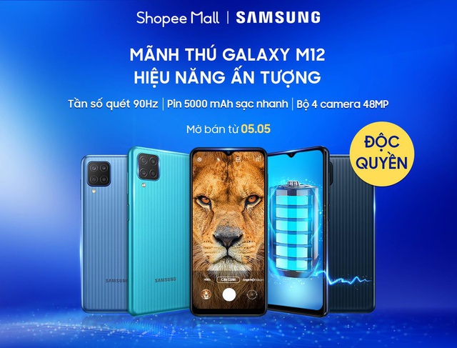 Lợi đơn lợi kép khi săn “mãnh thú” Galaxy M12 trên Shopee - Ảnh 4.