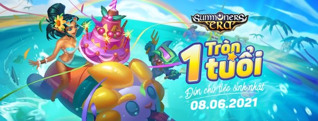 Summoners Era – Kỷ Nguyên Triệu Hồi đón sinh nhật 1 tuổi rực rỡ, tặng full 7 giftcode cực xịn - Ảnh 2.