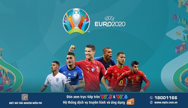 Tâm điểm thể thao hè 2021 - Cùng MyTV “lăn” theo trái bóng “Uniforia” của UEFA EURO 2020 - Ảnh 2.