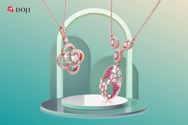 Cận cảnh những mẫu trang sức kim cương cao cấp của DOJI làm say lòng phái đẹp - Ảnh 1.