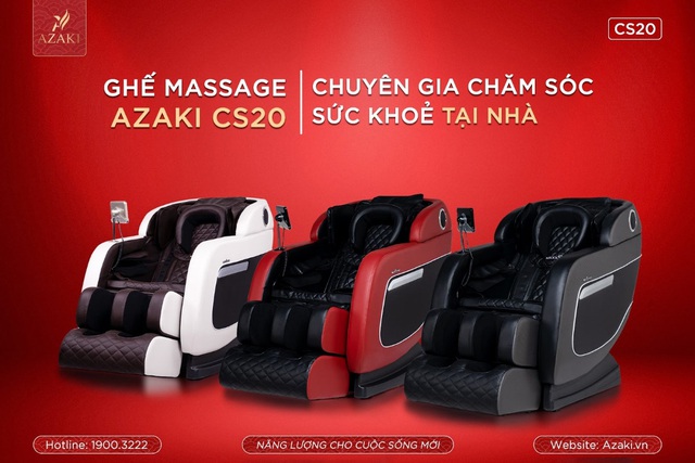 Ghế massage Azaki: Thành công đến từ chất lượng - Ảnh 2.