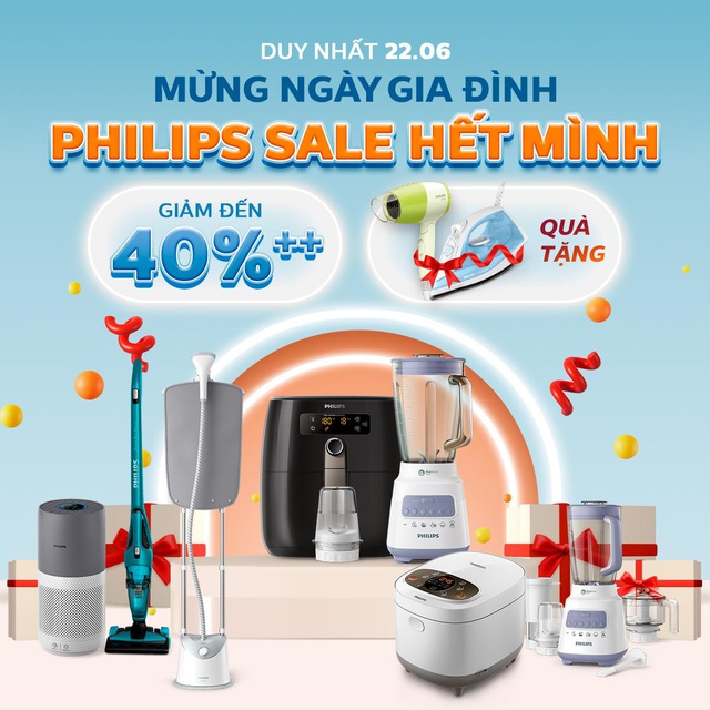 Philips giảm giá cực lớn lên đến 50% và giao hàng tận nhà miễn phí! - Ảnh 1.