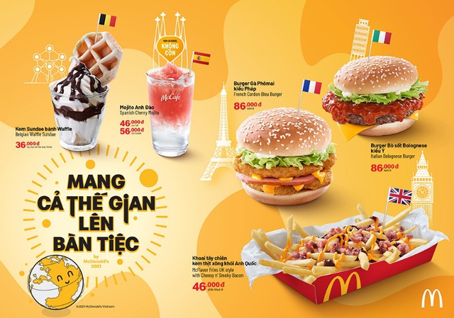 Tour ẩm thực Châu Âu tại McDonald’s - Ảnh 1.