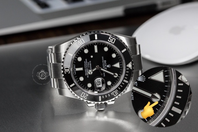 Cùng Boss Luxury phân biệt đồng hồ Rolex Submariner thật - giả - Ảnh 2.