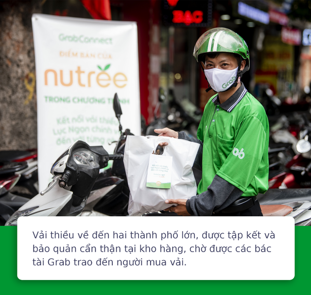 Vải Lục Ngạn Bắc Giang tiêu thụ khó, đã có Grab lo - Ảnh 7.