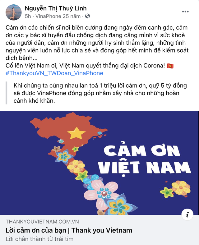 D&acirc;n t&igrave;nh rần rần hưởng ứng chiến dịch &ldquo;#Thank you, Vietnam!&rdquo;: V&igrave; lời cảm ơn l&agrave; kh&ocirc;ng chờ đợi - Ảnh 4.
