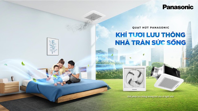 Nâng cao chất lượng không khí trong nhà đạt chuẩn 3K với bộ giải pháp toàn diện từ Panasonic - Ảnh 2.