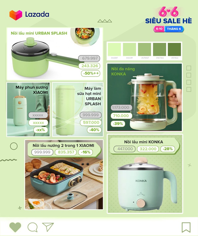 M&ecirc; mẩn 6 set đồ gia dụng ton sur ton to&agrave;n m&agrave;u bắt trend, gi&aacute; lại rẻ bất ngờ, nh&igrave;n l&agrave; muốn rước về lu&ocirc;n - Ảnh 7.