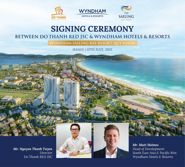 Wyndham Hotels & Resorts – Công bố ra mắt Wyndham Sailing Bay Resort Quy Nhơn. - Ảnh 1.