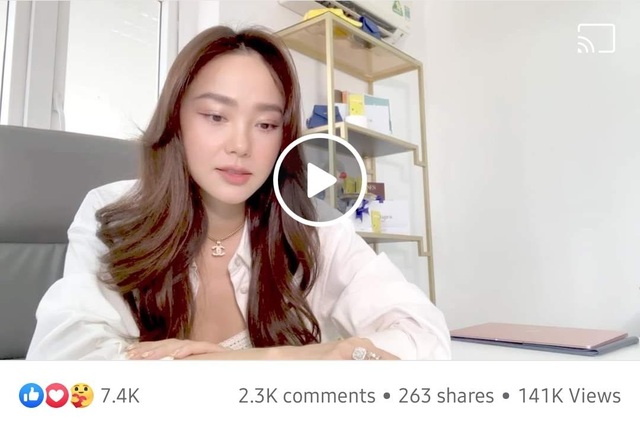 Minh Hằng nhận tương tác khủng khi livestream chia sẻ về vai trò CEO công ty làm đẹp - Ảnh 1.