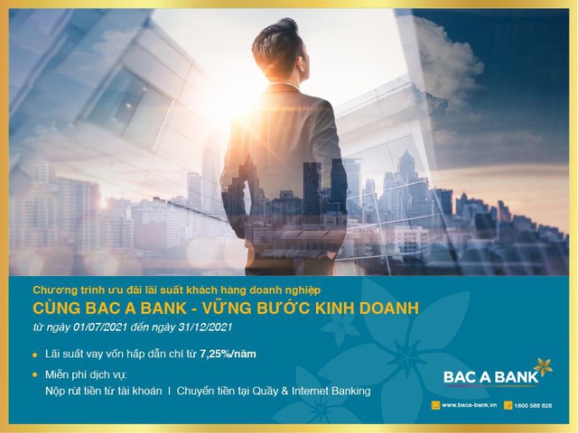 Bac A Bank đồng hành cùng doanh nghiệp vững bước kinh doanh - Ảnh 1.