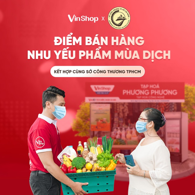 VinID cùng hơn 1.000 tạp hoá liên kết VinShop bán nhu yếu phẩm phi lợi nhuận tại TPHCM - Ảnh 1.