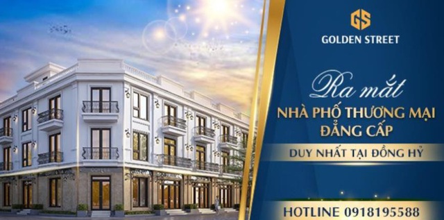 Chính thức ra mắt dự án Shophouse Golden Street – Gò Cao Đồng Hỷ Thái Nguyên - Ảnh 1.