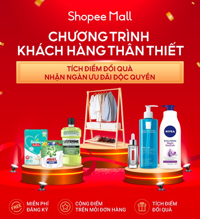 Shopee Mall triển khai chương trình Khách Hàng Thân Thiết nhằm gia tăng mức độ gắn kết của khách hàng với thương hiệu - Ảnh 1.