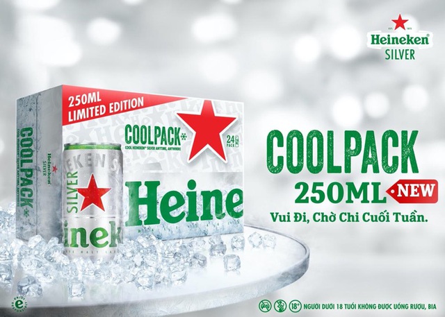 Heineken Silver ra mắt phiên bản giới hạn Cool Pack 250ML - Làm lạnh cực nhanh, cho đêm vui giữa tuần đậm chất - Ảnh 3.