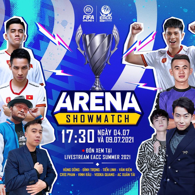 Cris Devil Gamer, Vinh Râu, Hùng Dũng cùng dàn tuyển thủ Việt Nam góp mặt trong gameshow mới của FIFA Online 4: ARENA Showmatch - Ảnh 1.