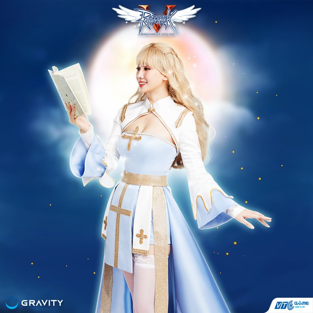 Hari Won đẹp tựa nữ thần khi cosplay nữ giám mục trong Ragnarok Online khiến game thủ đứng ngồi không yên - Ảnh 6.