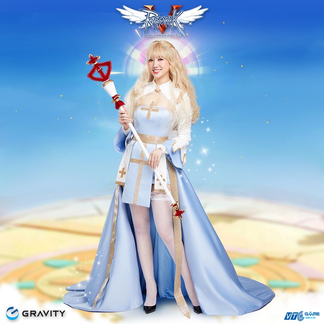 Hari Won đẹp tựa nữ thần khi cosplay nữ giám mục trong Ragnarok Online khiến game thủ đứng ngồi không yên - Ảnh 7.