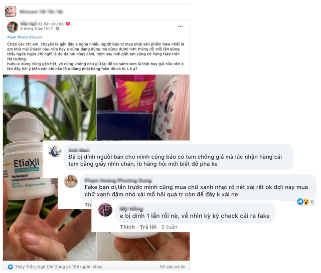 Không lo tiền mất tật mang, lăn khử mùi Etiaxil đình đám đã cập nhật tem QR Code “bao check” - Ảnh 2.