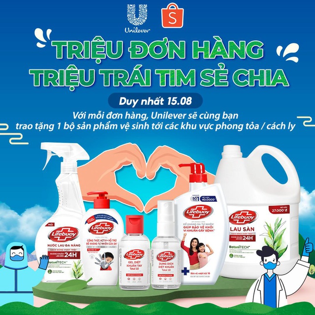 Unilever chung tay cùng Shopee vì một Việt Nam khỏe mạnh hơn - Ảnh 3.