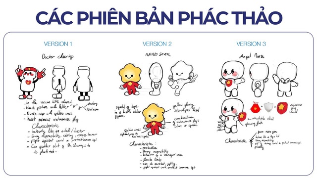 Linh vật đại diện dễ thương cực độ của vắc-xin Nanocovax Việt Nam - Ảnh 1.