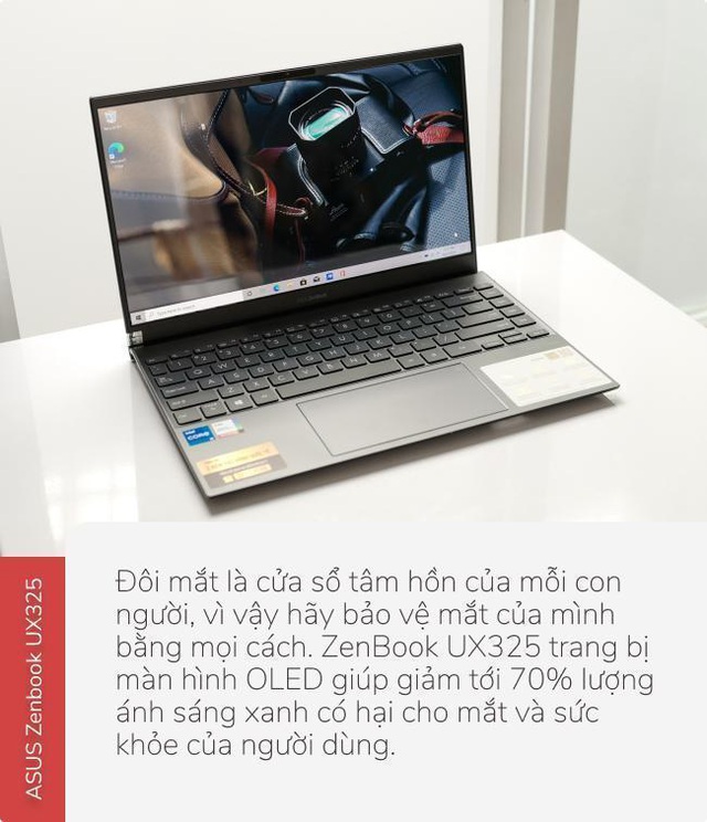 Trải nghiệm ASUS ZenBook UX325: Nâng cấp lên màn hình OLED khiến thiết bị đáng giá từng xu - Ảnh 4.