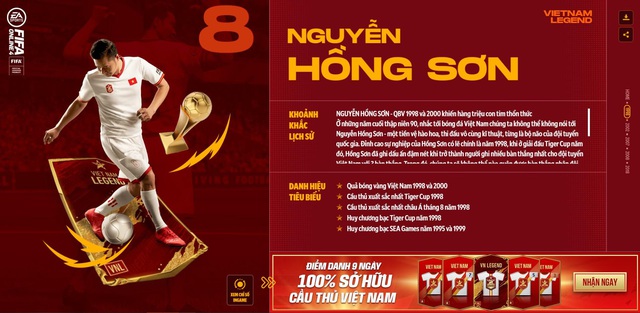 Các huyền thoại bóng đá Việt Nam bất ngờ xuất hiện trong Fifa Online 4 - Ảnh 1.