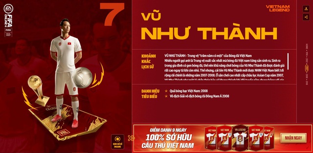 Các huyền thoại bóng đá Việt Nam bất ngờ xuất hiện trong Fifa Online 4 - Ảnh 5.