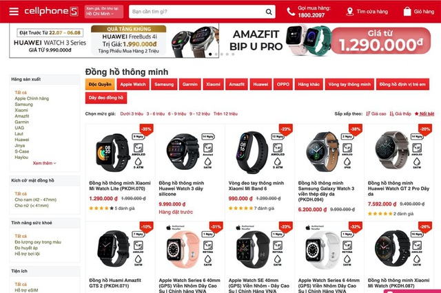 Ở nh&agrave; vẫn c&acirc;n đối sức khoẻ với top đồng hồ th&ocirc;ng minh theo d&otilde;i tập luyện, đo SpO2 - Ảnh 6.