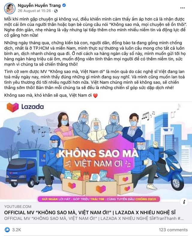 Cộng đồng mạng x&uacute;c động với ca kh&uacute;c lan tỏa năng lượng m&agrave;u &ldquo;hồng&rdquo;, tiếp th&ecirc;m sức mạnh cho triệu tr&aacute;i tim - Ảnh 7.