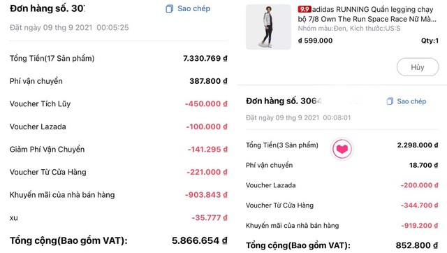 Cộng đồng mạng xôn xao với loạt thành tích săn sale 9.9 cực khủng, có bill giảm đến vài triệu - Ảnh 2.