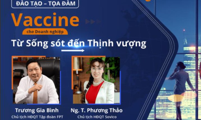 “Vaccine cho doanh nghiệp – Từ sống sót đến thịnh vượng” hé lộ công thức 5+1 - Ảnh 1. “Vaccine cho doanh nghiệp – Từ sống sót đến thịnh vượng” hé lộ công thức 5+1 - Ảnh 1.