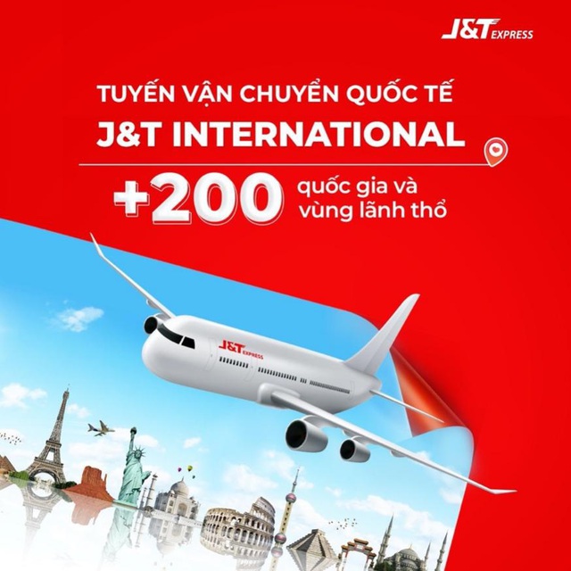 J&T Express mở rộng dịch vụ vận chuyển quốc tế tới hơn 200 quốc gia - Ảnh 1.